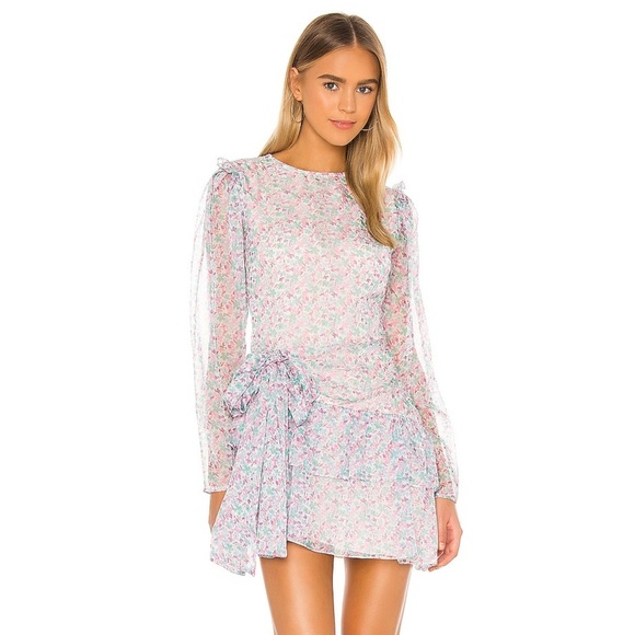 Lovers + Friends Dresses & Skirts - NWT Lovers + Friends Darla Mini Dress in Mixed Ditsy Floral